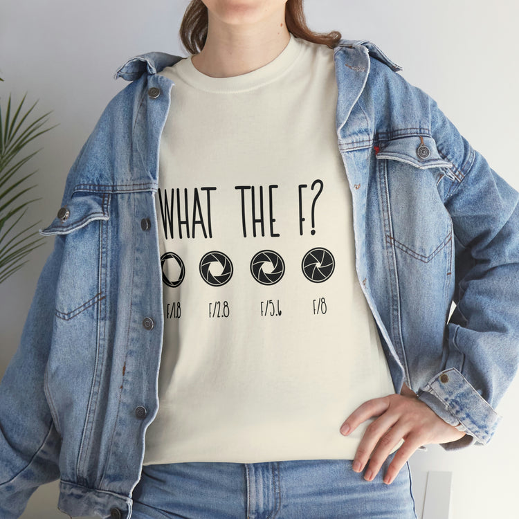 Shirt Funny Photographer Videographer Photography Statement Creative Novelty Camera T-Shirt Unisex Heavy Cotton Tee