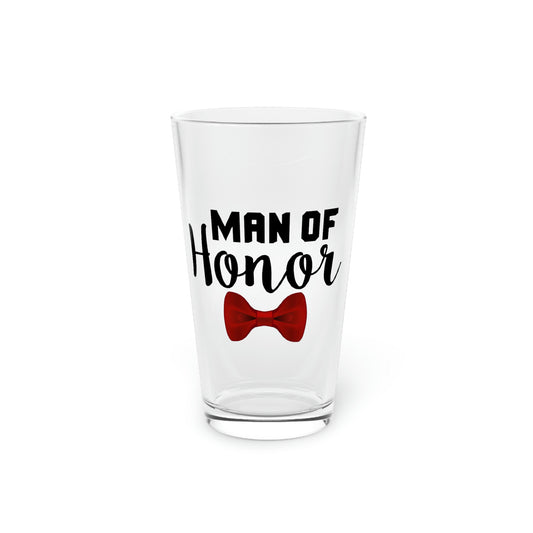 Beer Glass Pint 16oz Funny Groom Friend Wedding Bachelors Best  Man Grooms Bridal Sayings Engagement Fiance