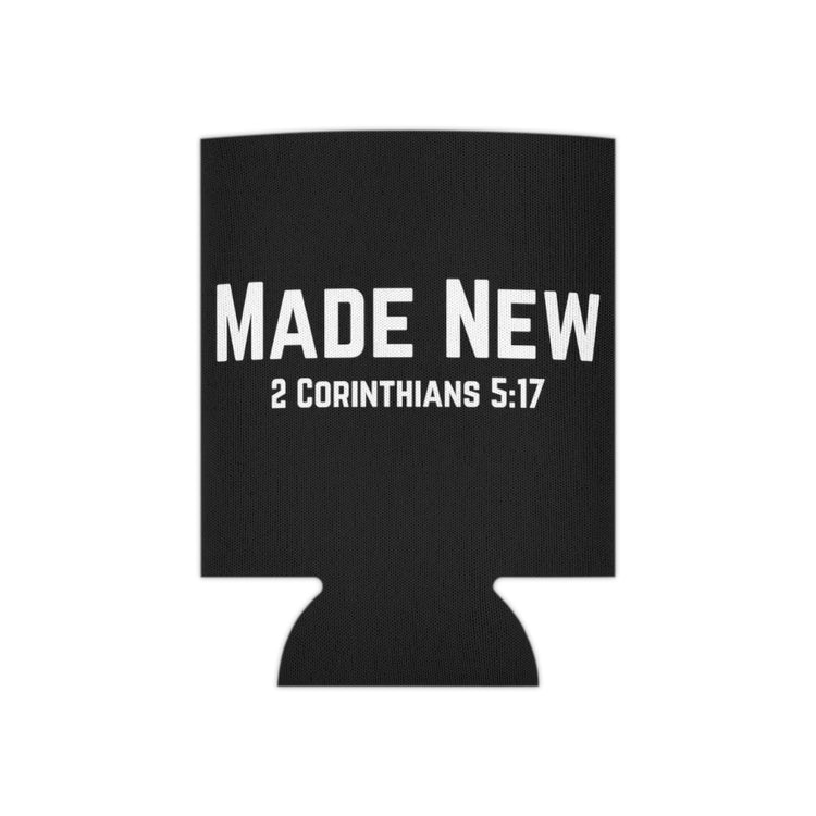 Beer Can Cooler Sleeve  Hilarious 2 Corinthians 5:17 Christianism Christianity Lover Humorous Religious Sacrament Beliefs Enthusiast