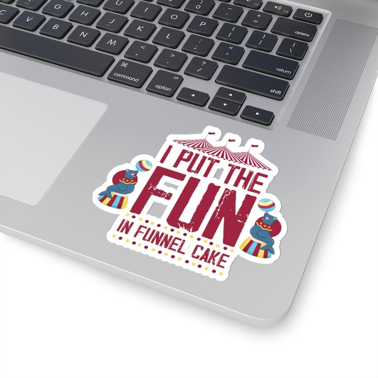 Sticker Decal Hilarious Amusement Leisure Family Bonding Enthusiast Fun Humorous Themed Park Stickers For Laptop Car