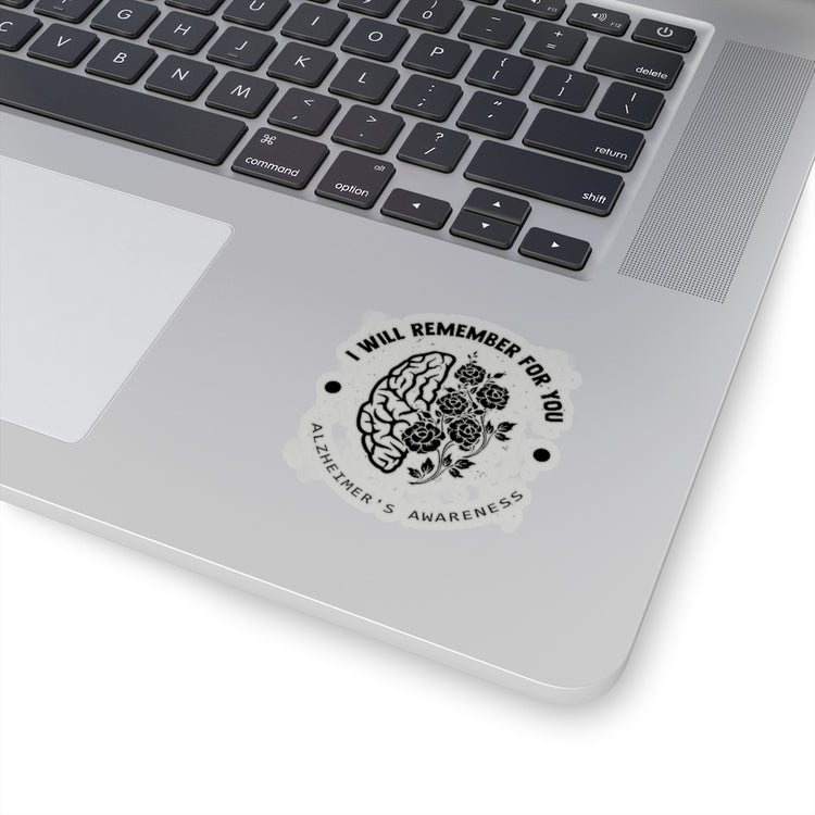 Sticker Decal Novelty Alzheimer's Awareness Presenile Dementias Senile Hilarious Brain Stickers For Laptop Car