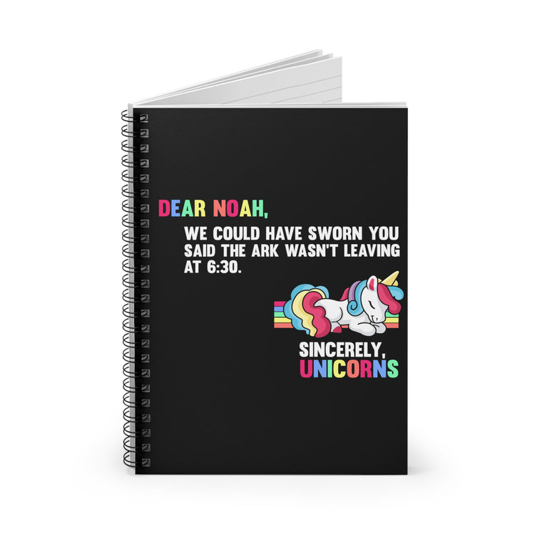 Spiral Notebook Humorous Priesthood Noah ark Enthrone Catholic Church Pun Hilarious Blessing Christianity Story