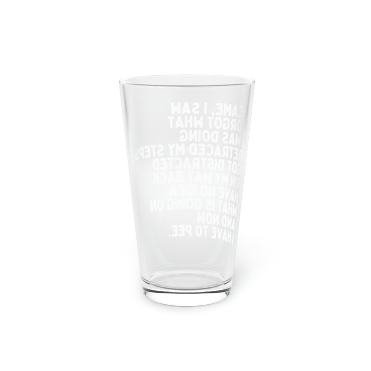 Beer Glass Pint 16oz Hilarious Forgetful Introverts Sarcastic Statements Mockery Hilarious Introverted Sarcasm