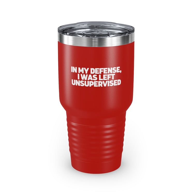 30oz Tumbler Stainless Steel Colors Humorous Sarcastic Troublemakers Defensive Statements Pun Hilarious