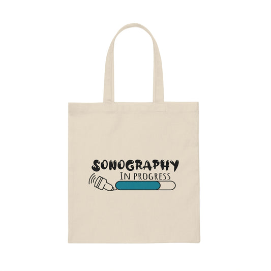 Hilarious Ultrasonography Imaging Practitioner Novelty Echography Practitioner Men Women  Canvas Tote Bag