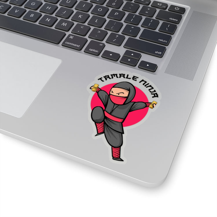 Sticker Decal Hilarious Spanish Mexican Foodie Tamale Martial Arts Ninja Humorous Tamales Stickers For Laptop Car