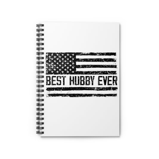 Spiral Notebook  Hilarious Supportive Husband Boyfriend Marriage Patriotic Humorous Couple