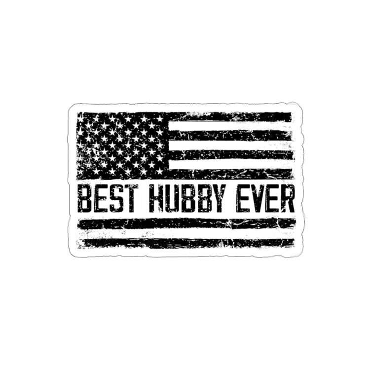 Sticker Deca Hilarious Supportive Husband Boyfriend Marriage Patriotic Humorous Couple Stickers For Laptop Car