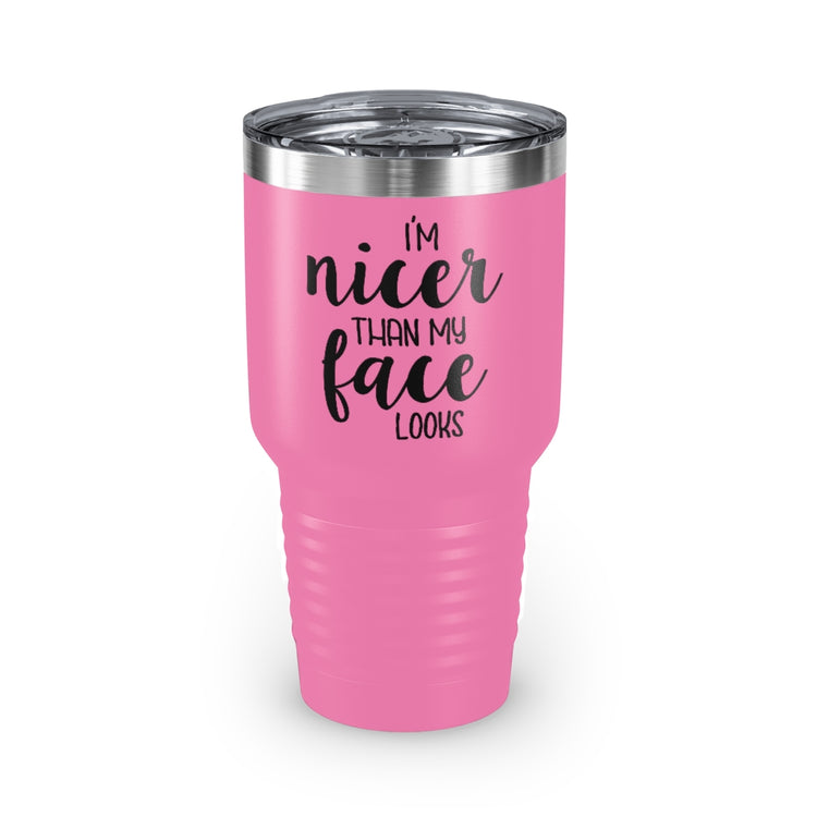 30oz Tumbler Stainless Steel Colors  Humorous Sassiest Introverts Mocking Statements Puns Line Hilarious Awkwardly