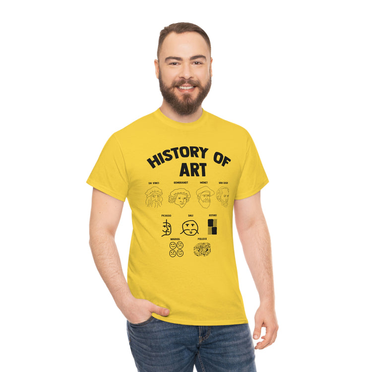 Novelty Arts Subject Instructor Professor Trainor Painter Hilarious Skill Imagination Creativity Illustrator Unisex Heavy Cotton Tee