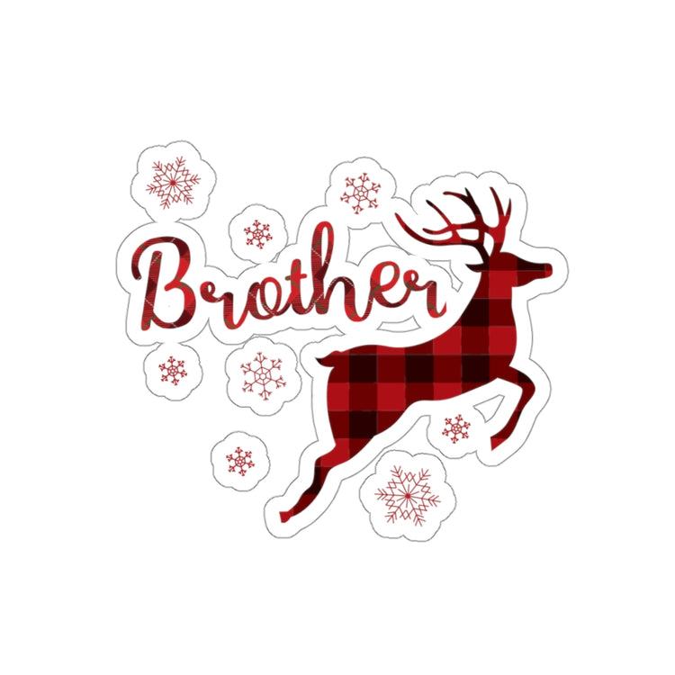 Sticker Decal Christmas Reindeer Family| Mommy And Me  | Father Daughter Gift | Stickers For Laptop Car