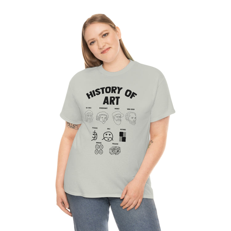 Novelty Arts Subject Instructor Professor Trainor Painter Hilarious Skill Imagination Creativity Illustrator Unisex Heavy Cotton Tee