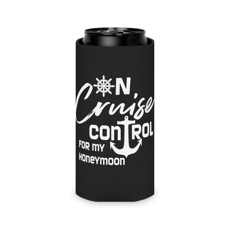 Beer Can Cooler Sleeve Funny Bridal Celebrations Vacation Bridal Women Men Groom  Fun Bridesmaids Graphic Wedding