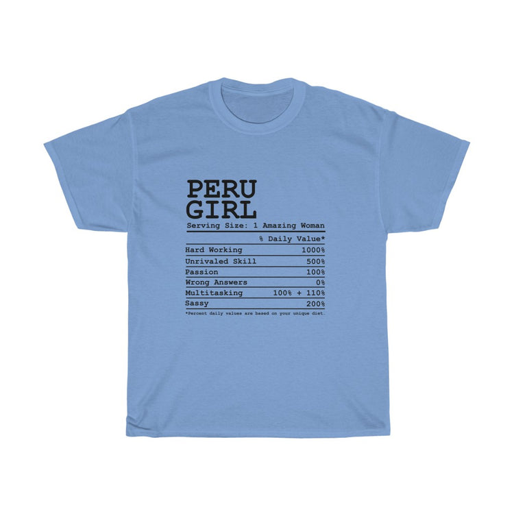 Humorous Camisa Blusa Enthusiast Peruano Pride Patriotic Novelty Nationalism