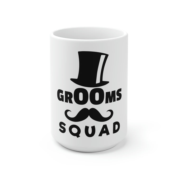 White Ceramic mug Funny Groom Father Wedding Bachelors Dad Wedding Dads Hilarious Grooms Bridal Novelty