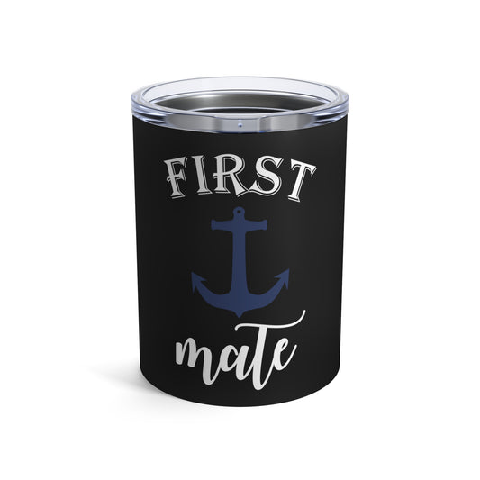 First Mate Captain Bride Party Crew Bridal Party Shirts | Bridesmaid Proposal | Bridal Shower Gift | Team Bride shirt Tumbler 10oz