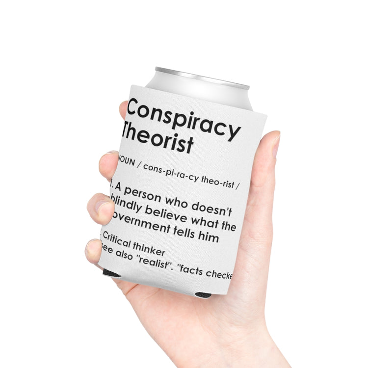 Beer Can Cooler Sleeve  Humorous Curiously Wondering Definition Statements Line Gag Hilarious