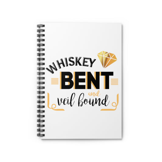 Spiral Notebook  Funny Wedding Veils Entourages Sarcastic Engagement Bridal Funny Wedding Veils