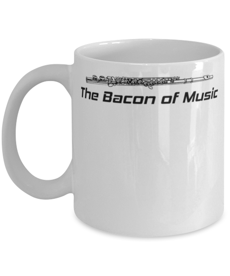 Coffee Mug Funny Bacon Of Music Graphic Musician Saying