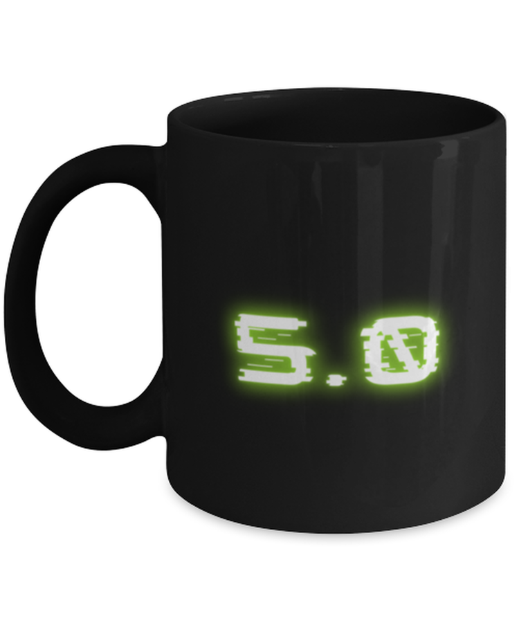 Coffee Mug Funny 5.0 Coyote Engine Muscle Car Mechanics