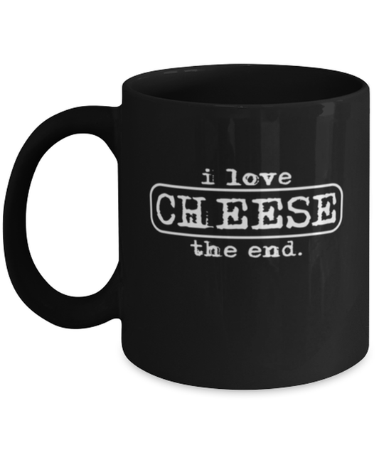 Coffee Mug Funny I love Cheese Parmesans Foodie