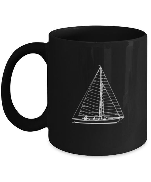 Coffee Mug Funny Sailboat Boat Travel