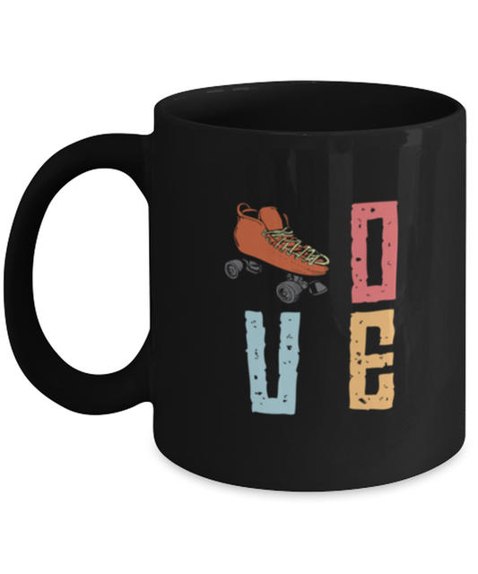 Coffee Mug Funny Love Roller Skating