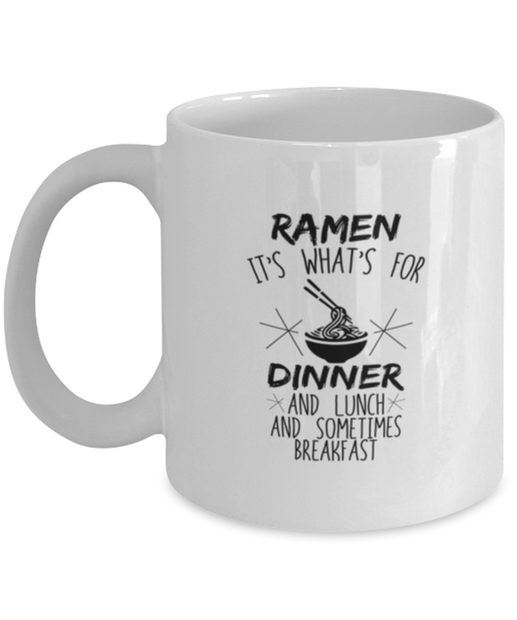 Coffee Mug Funny Ramen Dinner Lunch Japanese Food