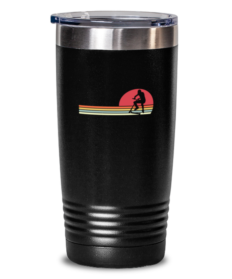 20 oz Tumbler Stainless Steel Insulated  Funny Scooter Tricks Adventure Sports