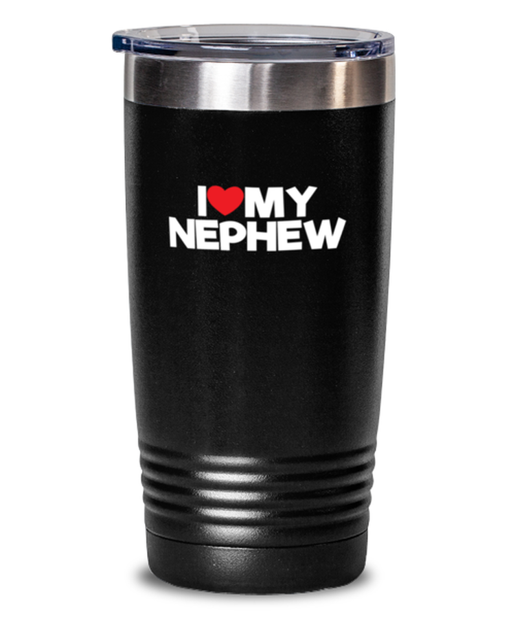 20 oz Tumbler Stainless Steel Insulated  I Love My Nephew Family