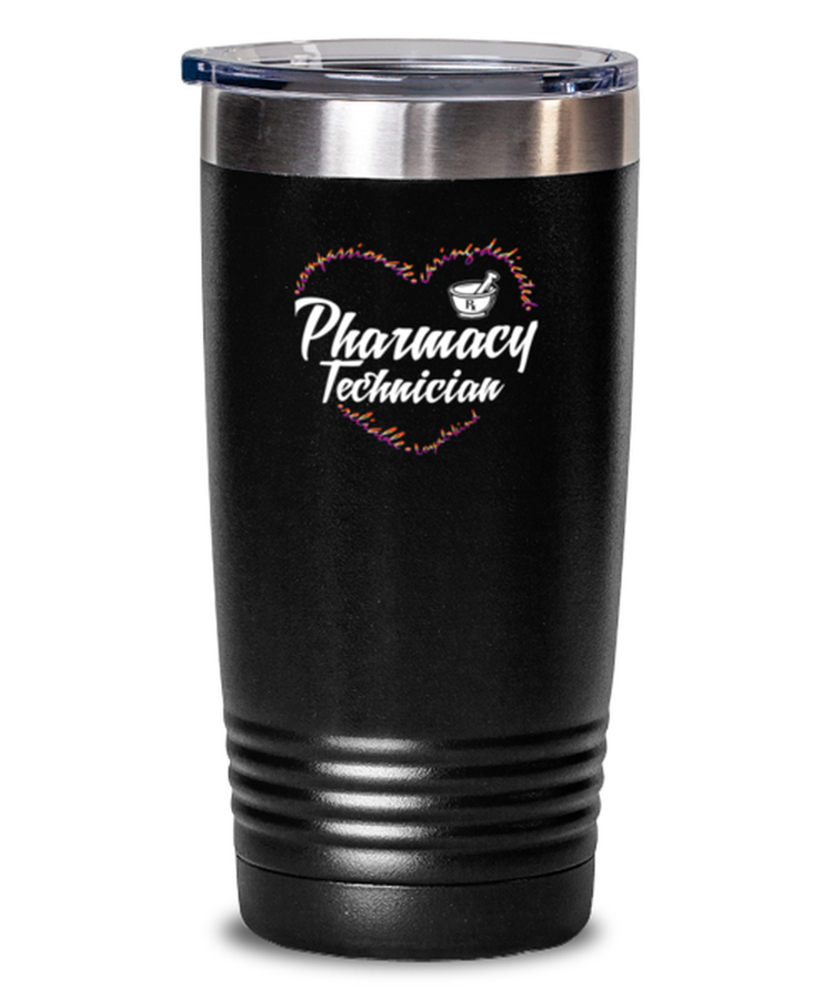 20 oz Tumbler Stainless Steel Insulated Funny Pharma Technician Pharmaceutical