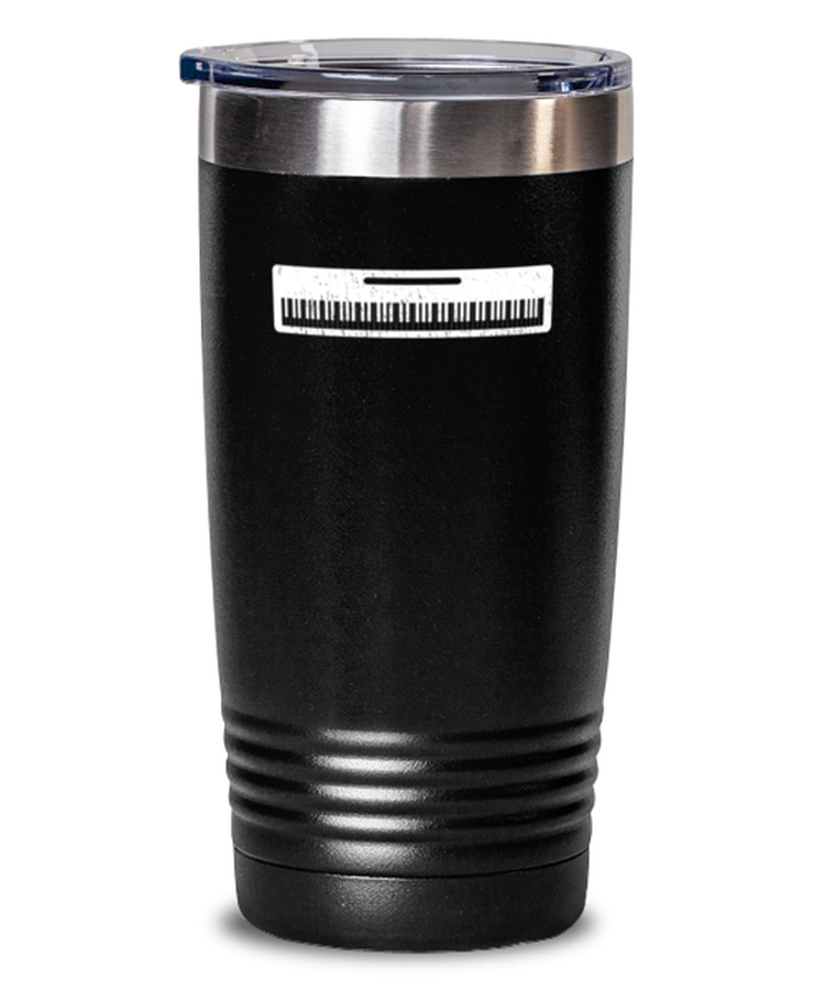 20 oz Tumbler Stainless Steel Insulated  Funny Keyboard Musical Instrument