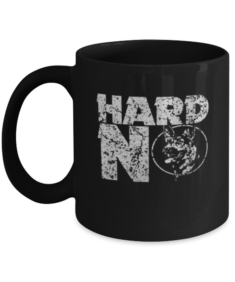 Coffee Mug Funny Hard No Motivation Dog