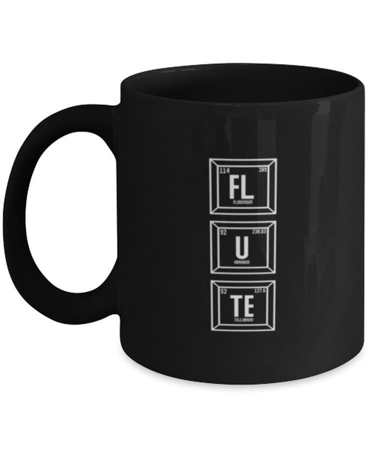 Coffee Mug Funny Flute periodic Table Music Instrument