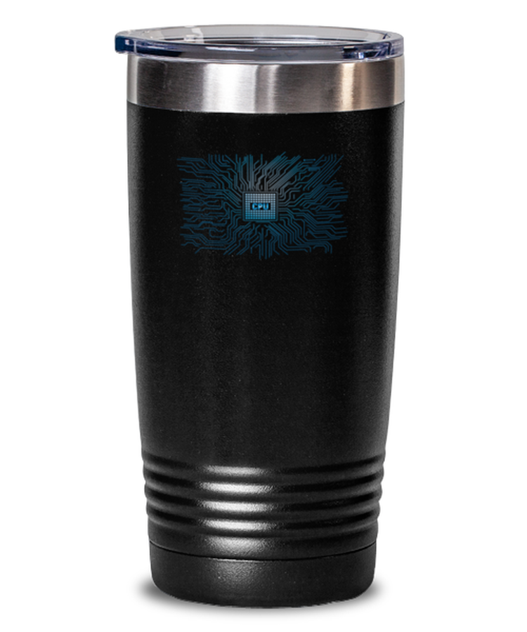 20 oz Tumbler Stainless Steel Insulated Funny Computer Circuit Developer