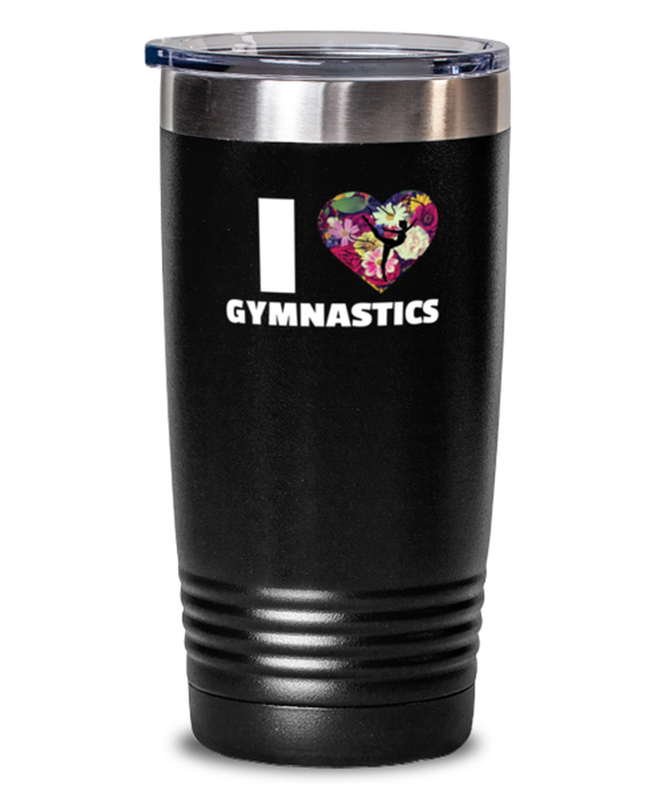 20 oz Tumbler Stainless Steel Insulated Funny I Love Gymnastics