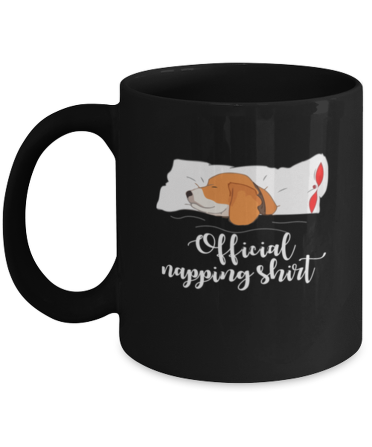 Coffee Mug Funny Official Napping Beagle Dog Lover