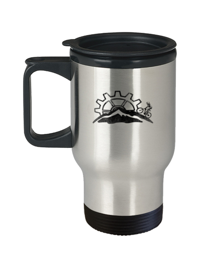 Coffee Travel Mug Funny Mountain Biking Gear