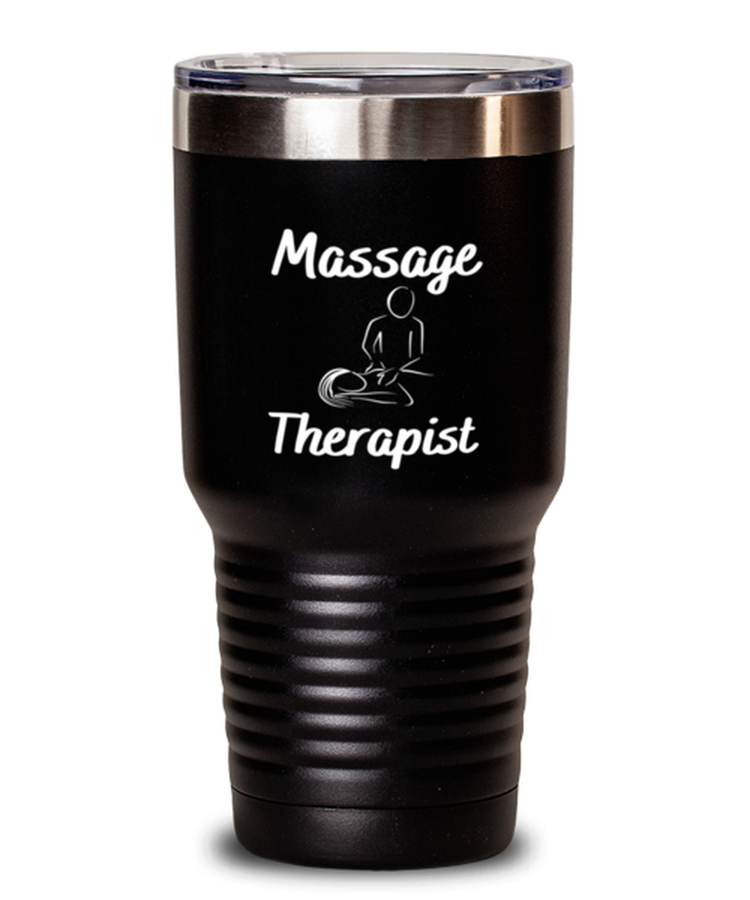 30 oz Tumbler Stainless Steel Insulated  Funny Massage therapist Therapy