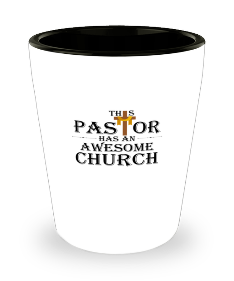 Shot Glass Party Funny Pastor Church Minister