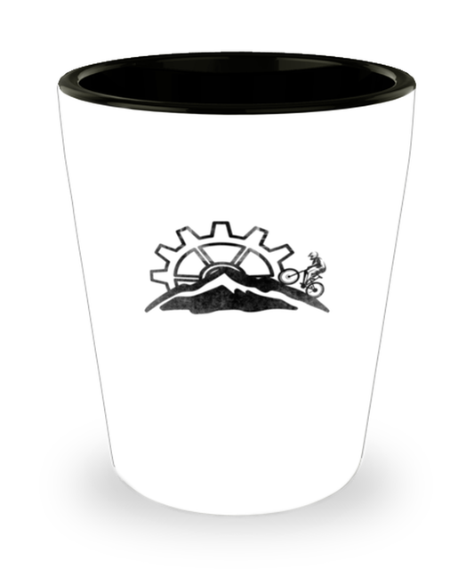 Shot Glass Party Funny Mountain Biking Gear