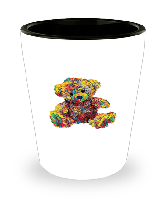 Shot Glass Party Funny Teddy Bear Stuffed Toy