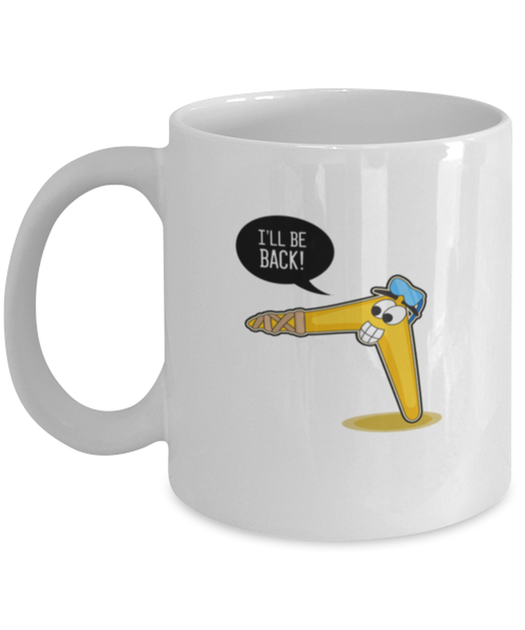 Coffee Mug Funny I'll Be Back Boomerang Sports