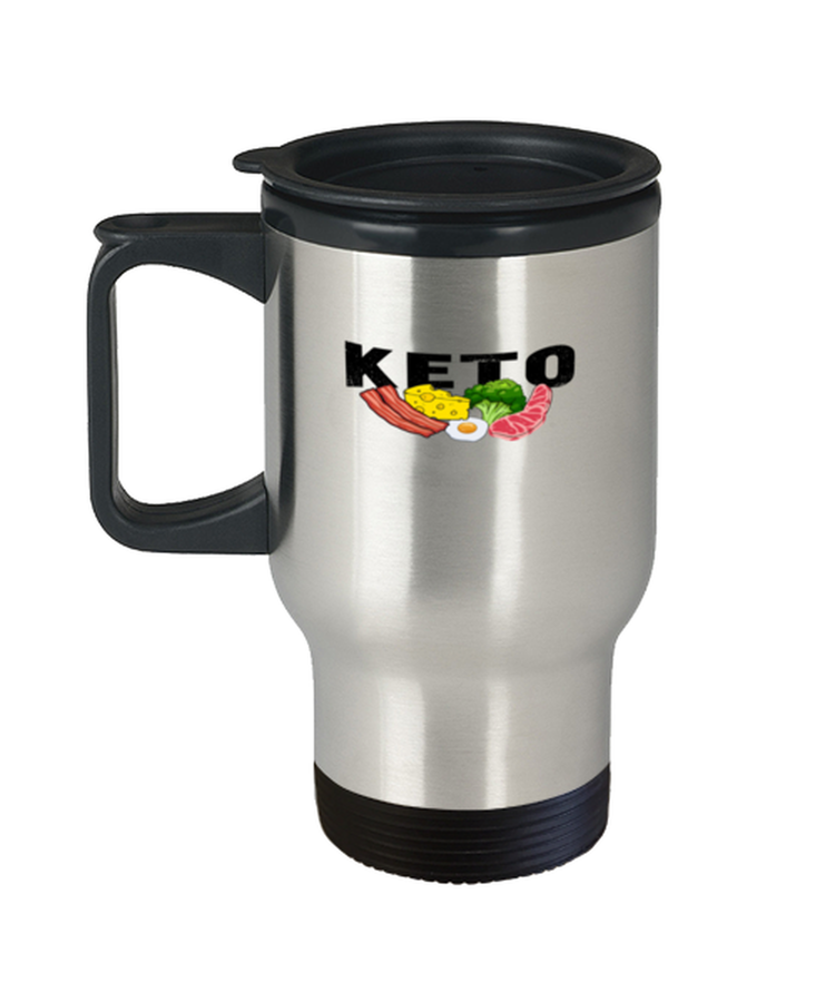 Coffee Travel Mug Funny Keto Low-Carb Diet ketogenic