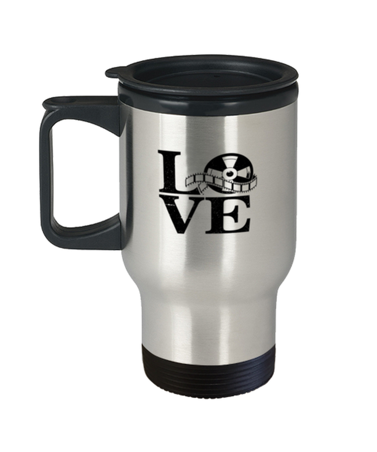 Coffee Travel Mug Funny I Love Movies Filmmaker