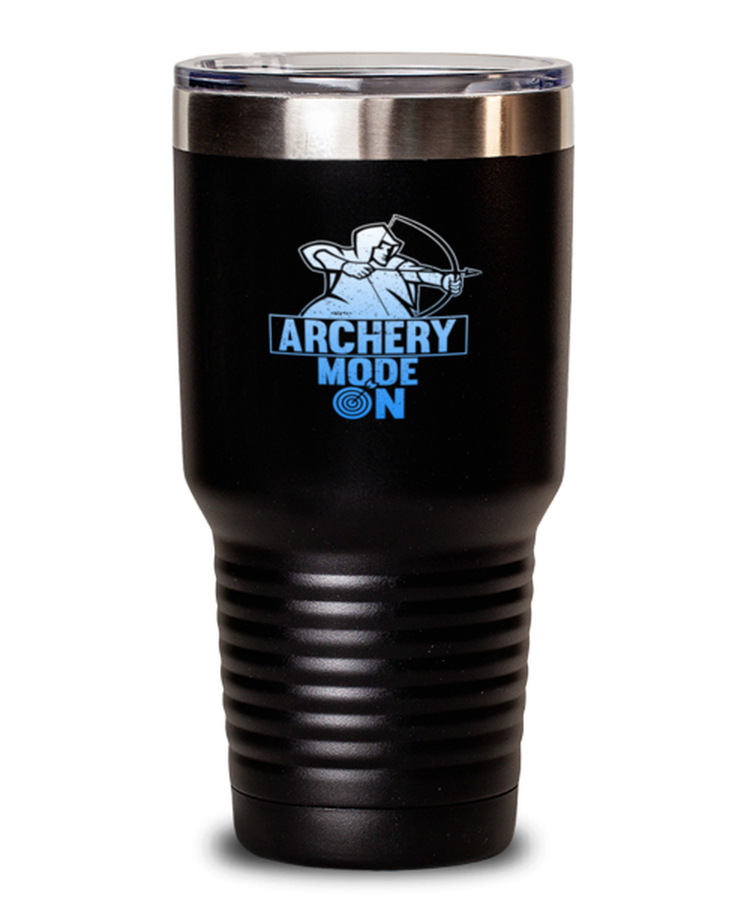 Tumbler 30 oz Stainless Steel Insulated Funny Archery Mode On Sports