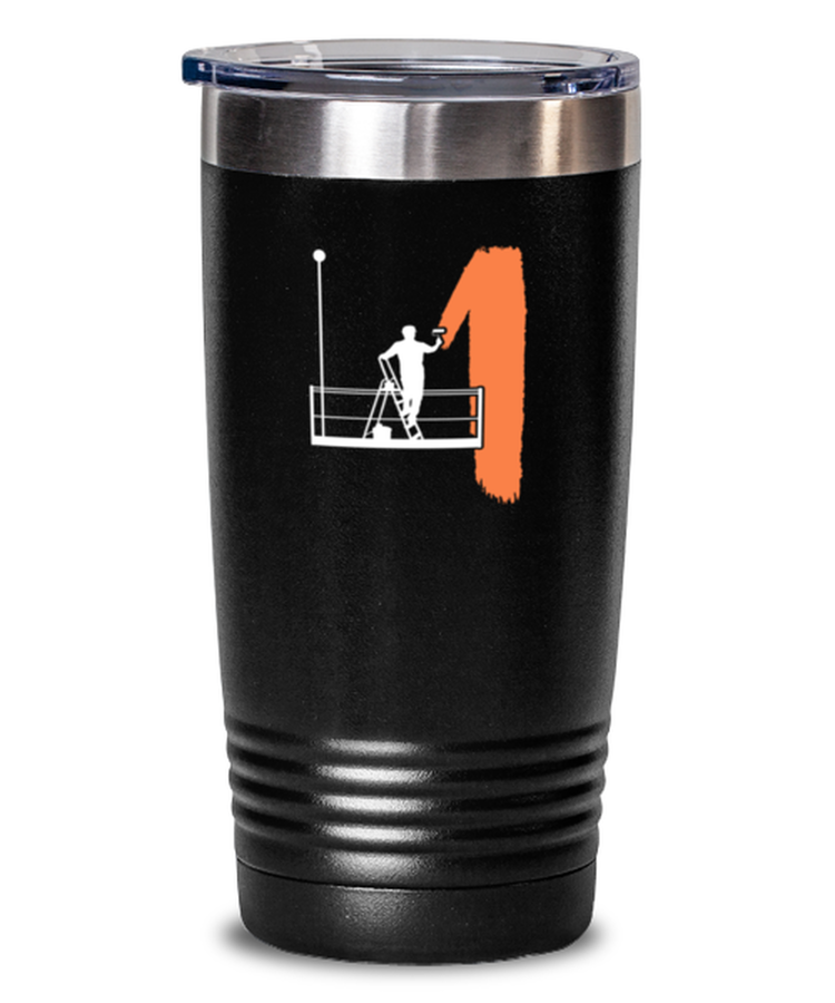 Tumbler 20 oz Stainless Steel Insulated Funny Facade Painter