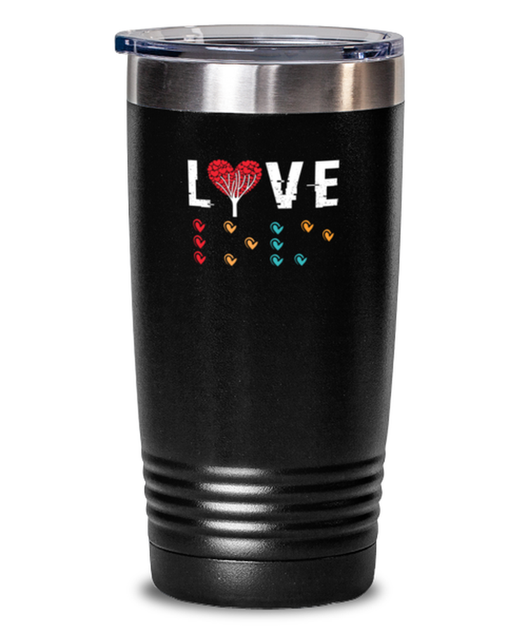 Tumbler 20 oz Stainless Steel Insulated Funny Braille love