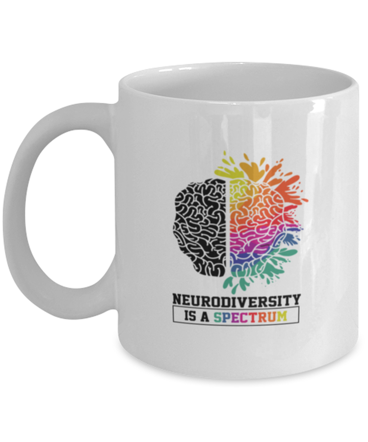 Coffee Mug Funny Brain Neurodiversity Autism