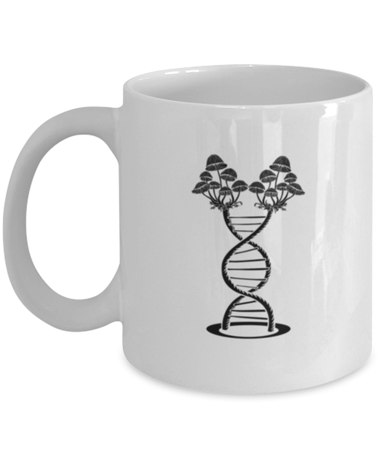 Coffee Mug Funny Mushroom  DNA Mycology